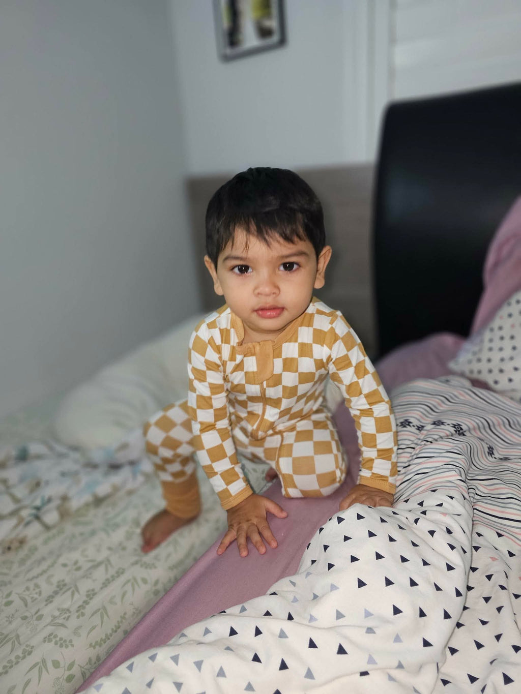 ✨Little Check Onesie✨