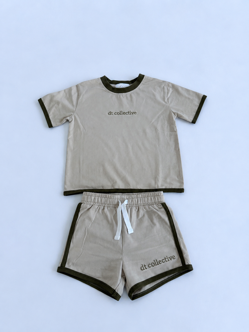 Lion Cub Tee & Shorts Set - PREORDER - Dispatch late October