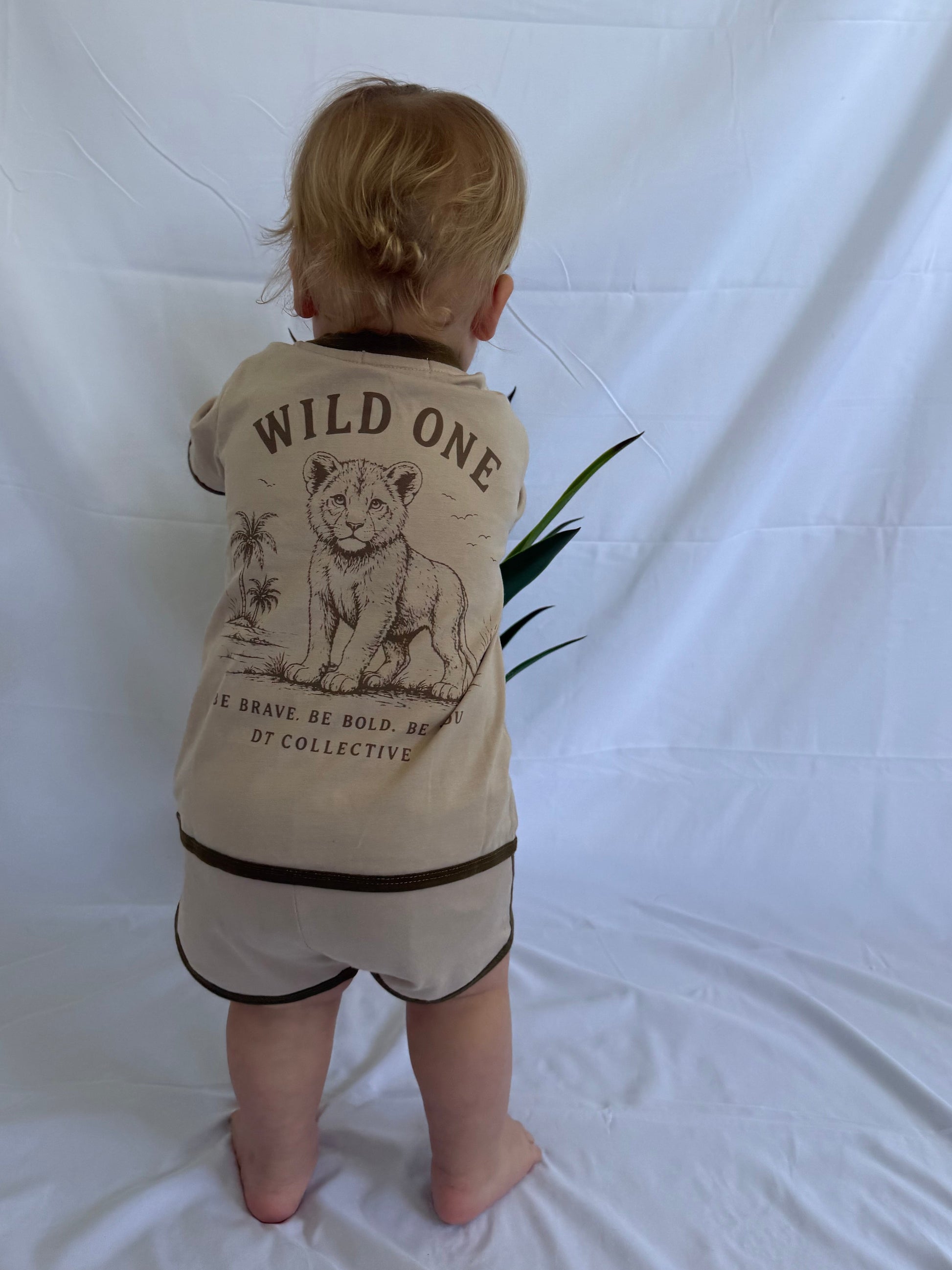 Lion Cub Tee & Shorts Set - PREORDER - Dispatch late October