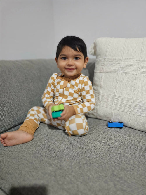 ✨Little Check Onesie✨