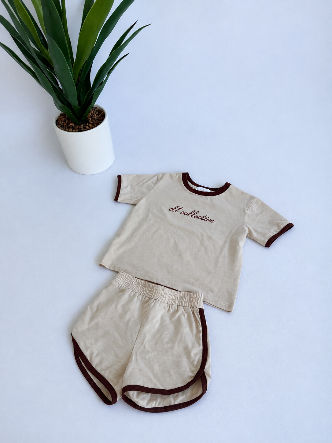 Snack Time Kids Tee & Shorts Set
