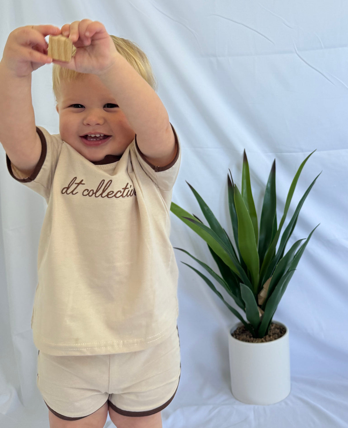 Snack Time Kids Tee & Shorts Set