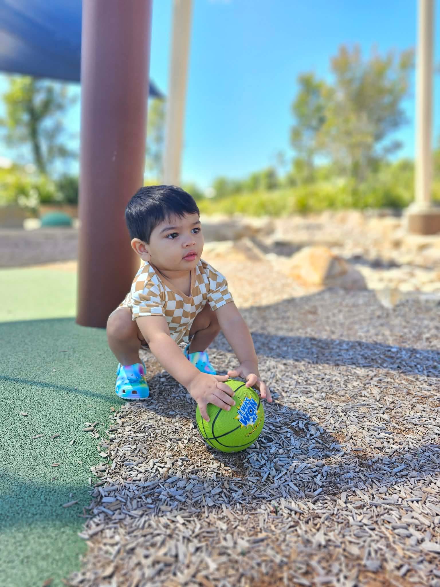 ✨Little Check Tee & Shorts Set✨