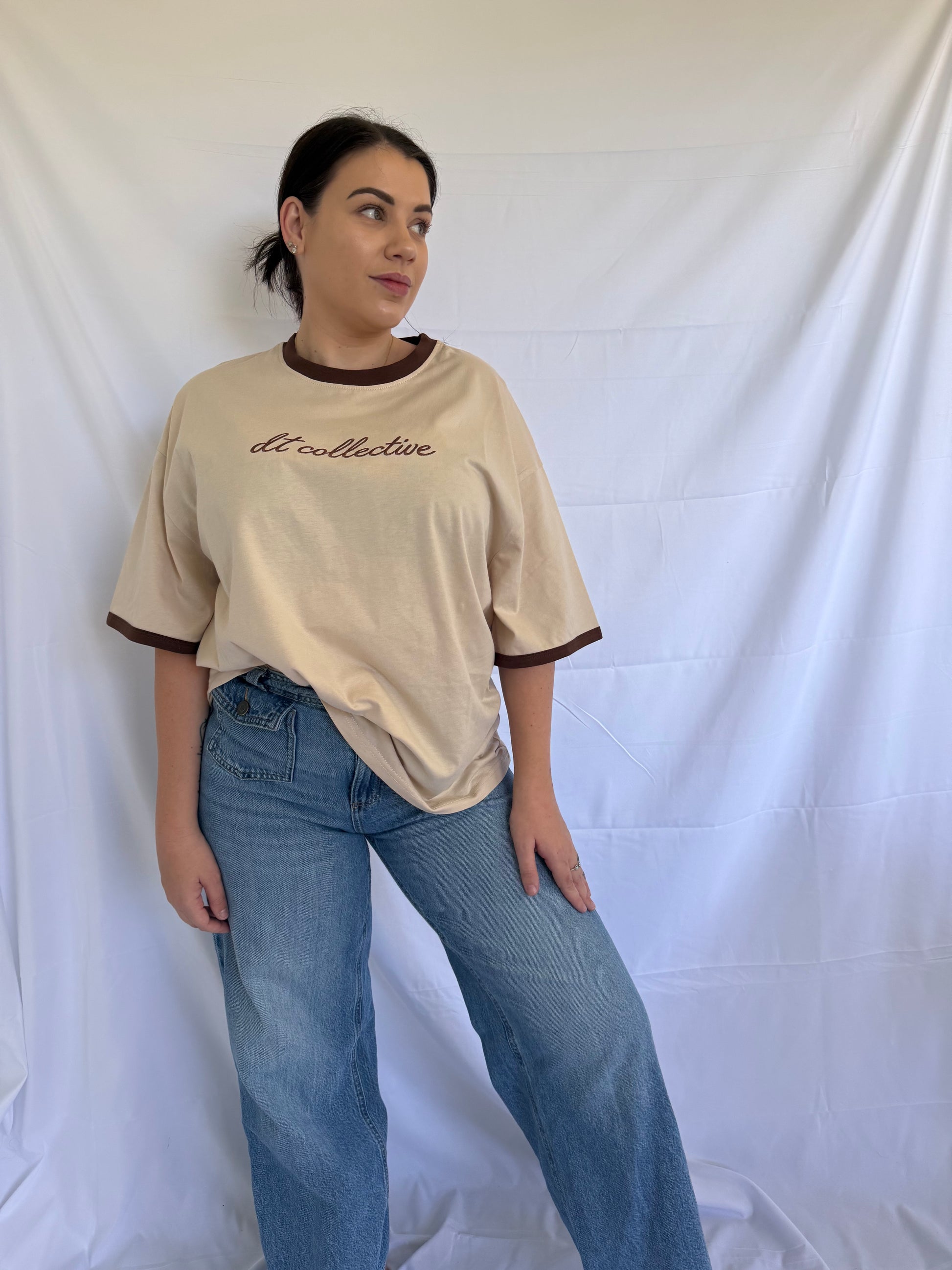 Coffee Run Oversized Tee - PREORDER