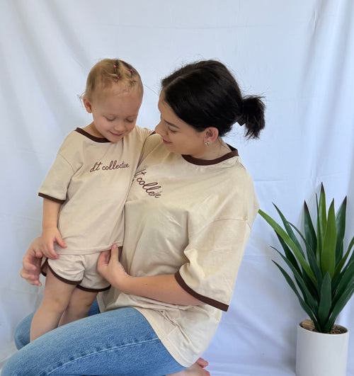 DT Collective Kids Tee & Shorts Set Blank Back - PREORDER