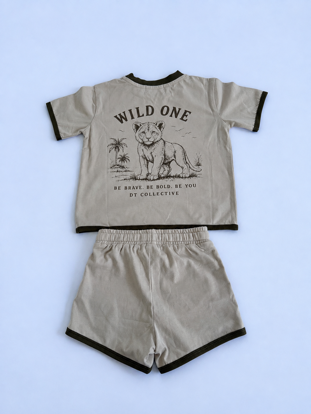 Lion Cub Tee & Shorts Set - PREORDER - Dispatch late October