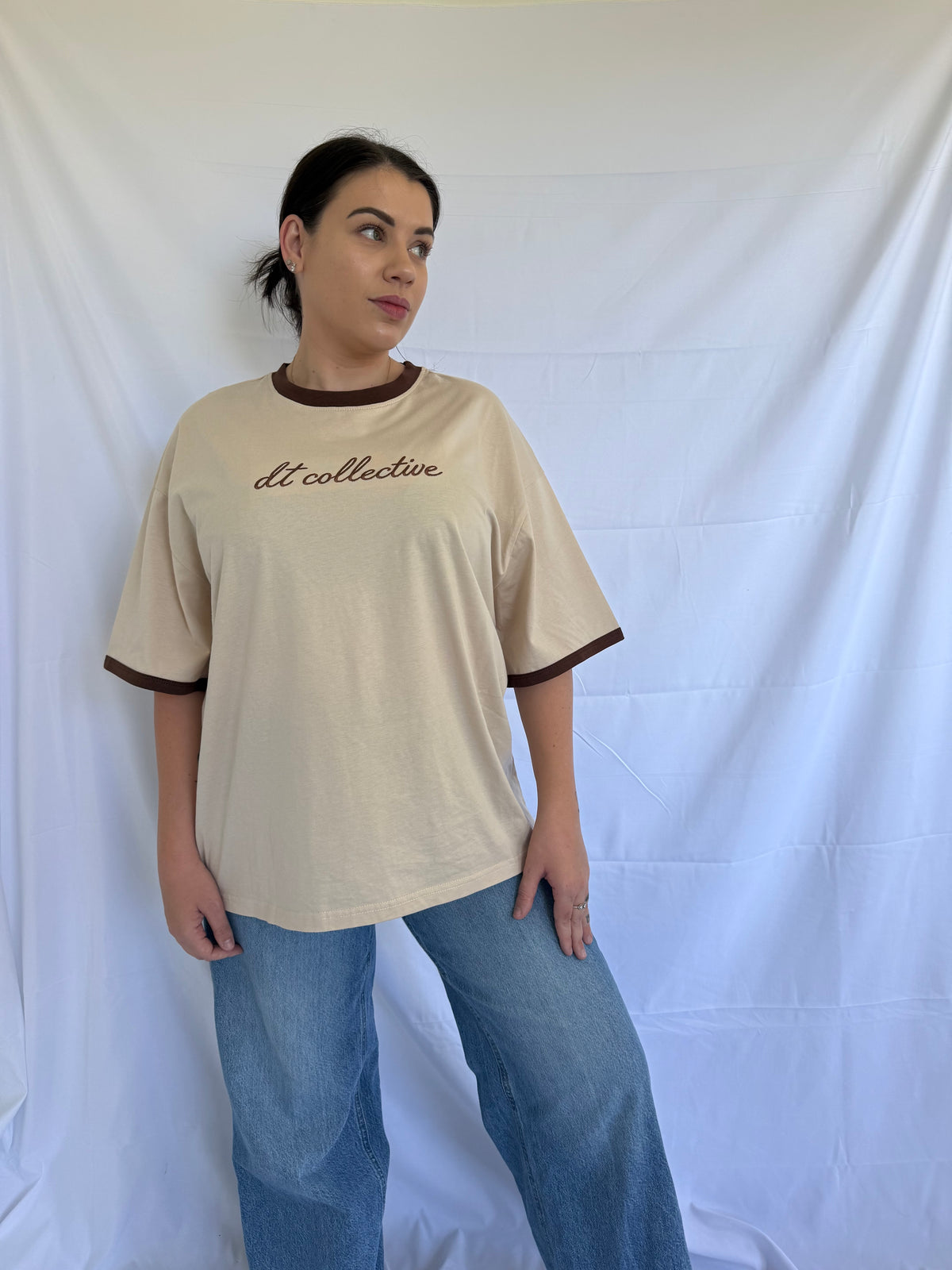 Coffee Run Oversized Tee - PREORDER