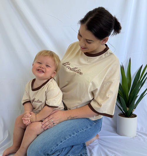 DT Collective Kids Tee & Shorts Set Blank Back - PREORDER