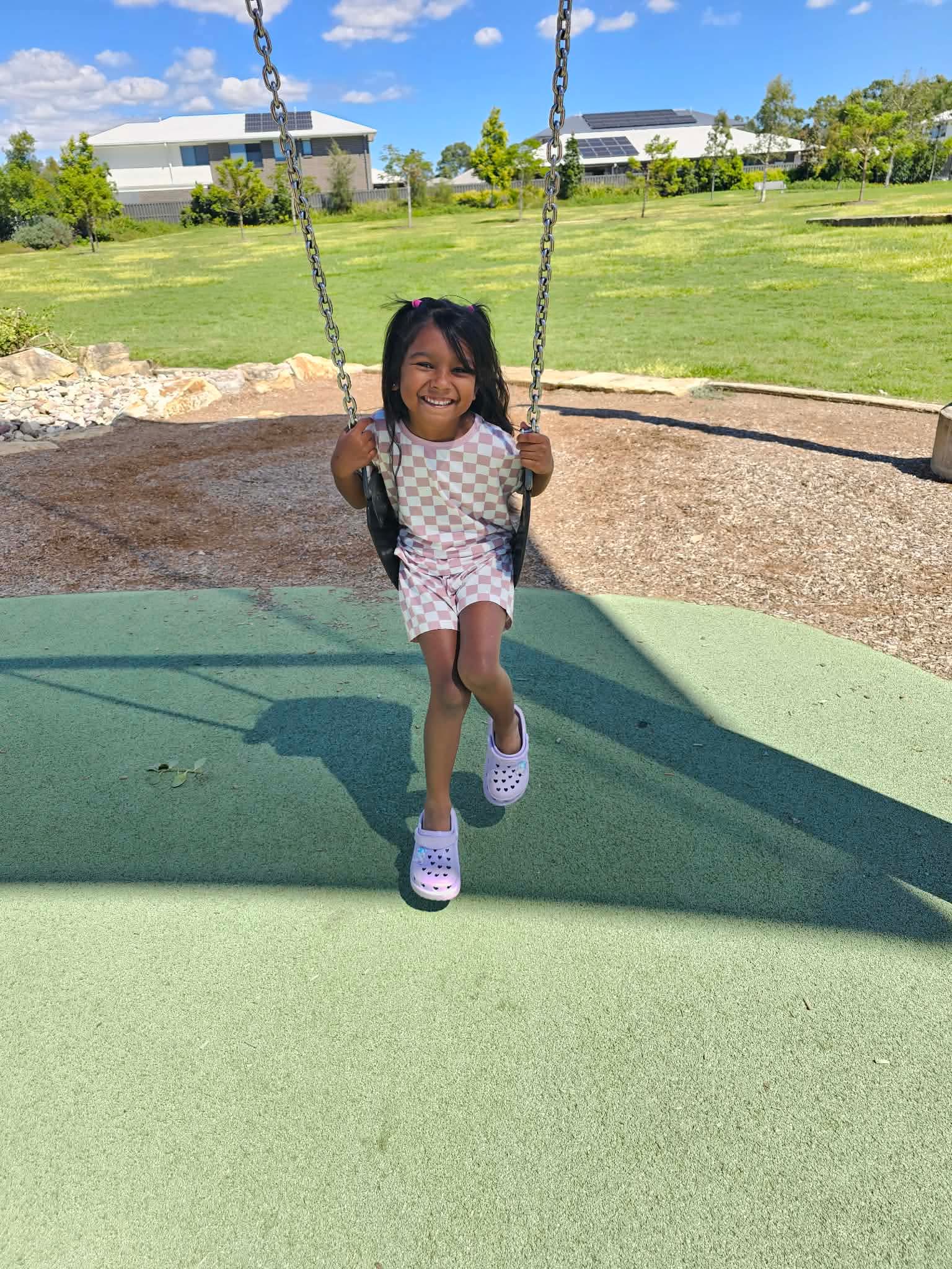 ✨Little Check Tee & Shorts Set✨